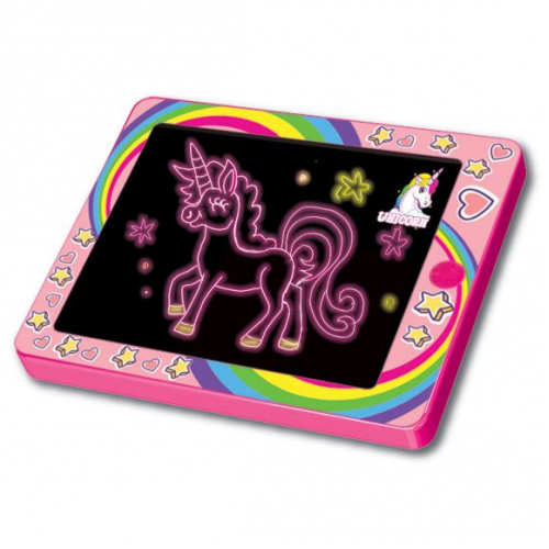  Светеща дъска за рисуване Glow Pad Unicorn