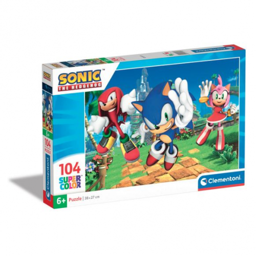 Пъзел Clementoni Sonic, 104 части